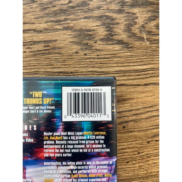 Blue Streak 1999 DVD Comedy Action Martin Lawrence Luke Wilson Crime Pre-Owned - Picture 4 of 4